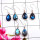 Labradorite Cab B - SVP814-Wholesale 3 Pcs Set Labradorite Rings Company Made 925 St