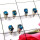 Blue Copper Turquoise J - SSE863-Glamorous Look Design 925 Sterling Silver Stud Earrings W