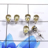 Lemon Cut E - SSE855-Stunning 3 Pair Set Company Made Stud Earrings 925 Sterli