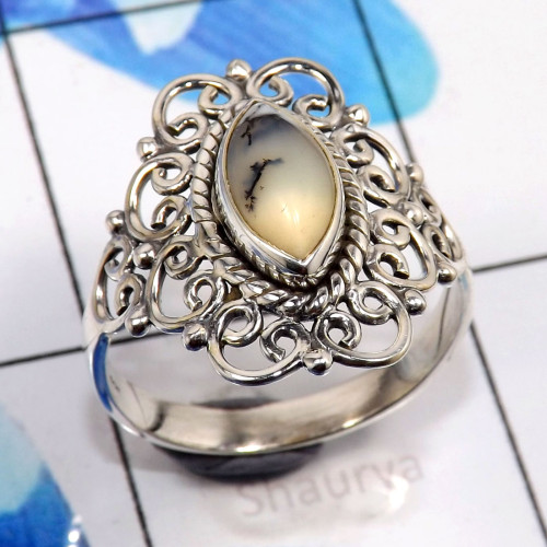Prynite Cab B - SDR674-Stylish Party Wear Look Designer Handmade Rings 925 Sterl