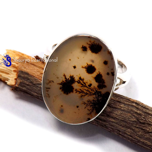 Senic Agate C - WFJ897-Glamorous Look Senic Agate Handmade Jewelry 925 Sterling
