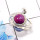 Purple Turquoise E - RBS903-Gorgeous Factory Handmade Designer Rings 925 Sterling Sil