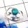 Tibet Turquoise D - RBS899-Fabulous Trendy Designs In Baby Rings 925 Sterling Silver