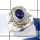 Lapis Lazuli F - SDR667-Gorgeous Designs Handmade Fashionable Rings 925 Sterling