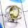 Lemon ConCav Quartz O - RSS882-Charming Cut Designs Party Look Rings 925 Sterling Silver