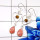 Rhodochrosite C - BZE754-Fabulous 925 Sterling Silver New Design Bezel Earrings Wh