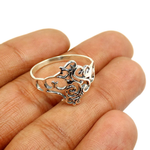 Casting Ring B - SCR845-Amazing Unique Look Designer Casting Rings 925 Sterling S