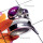 Purple Turquoise & Amethyst F - SDR991-Exclusive Silver Gorgeous Gemstone Ring
