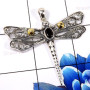 Smokey Quartz Cut D - CSP936-Glamorous New Look Design Casting Pendants 925 Sterling S