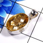 Citrine Cut A - WHS999-Fabulous  Citrine Cut Gemstone Designer Pendants 925 Ster