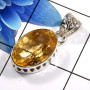 Citrine Cut D - WHS999-Fabulous  Citrine Cut Gemstone Designer Pendants 925 Ster