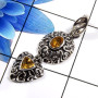 Citrine Cut H - WHS999-Fabulous  Citrine Cut Gemstone Designer Pendants 925 Ster