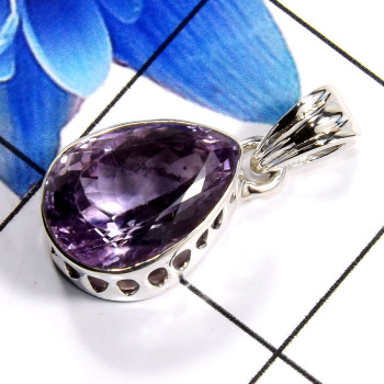 Amethyst Cut F - WHS998-Beautiful Amethyst Cut Factory Handmade Pendants 925 Ster Amethyst Cut F - WHS998-Beautiful Amethyst Cut Factory Handmade Pendants 925 Ster