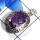 Amethyst Cut B - WHS997-925 Sterling Silver Dazzling Amethyst Cut Designer Handma