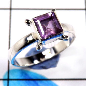 Amethyst Cut H - WHS994-Dazzling Amethyst Cut Company Rings 925 Sterling Silver Amethyst Cut H - WHS994-Dazzling Amethyst Cut Company Rings 925 Sterling Silver