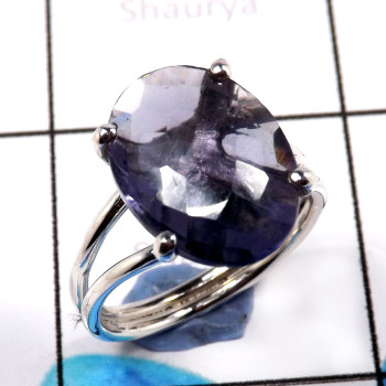 Amethyst Cut I - WHS993-Lovely Amethyst Cut Stylish Designer Rings 925 Sterling S Amethyst Cut I - WHS993-Lovely Amethyst Cut Stylish Designer Rings 925 Sterling S