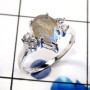 Labradorite Cut D - RBS890-Beautiful 925 Sterling Silver Handmade Wedding Rings Whol