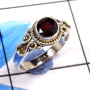 Garnet Cut E - RBS886-925 Sterling Silver Christmas Offer Designer Handmade Gar