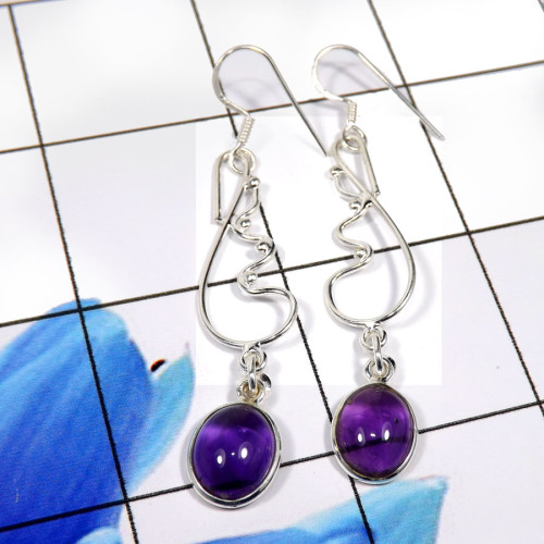 Amethyst Cab G - CMJ884-Lovely Company Handmade Christmas Special Jewelry 925 Ste Amethyst Cab G - CMJ884-Lovely Company Handmade Christmas Special Jewelry 925 Ste