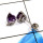 Amethyst Cut E - CMJ882-Christmas Offer Fabulous Factory Handmade Studs Earrings 