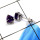 Amethyst Cab O - CMJ882-Christmas Offer Fabulous Factory Handmade Studs Earrings 