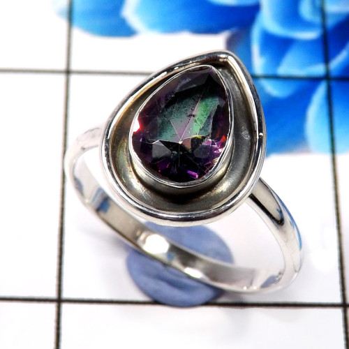 Mystic Quartz C - SSH996-Christmas Special Mystic Quartz Glamorous Elegant Rings 9
