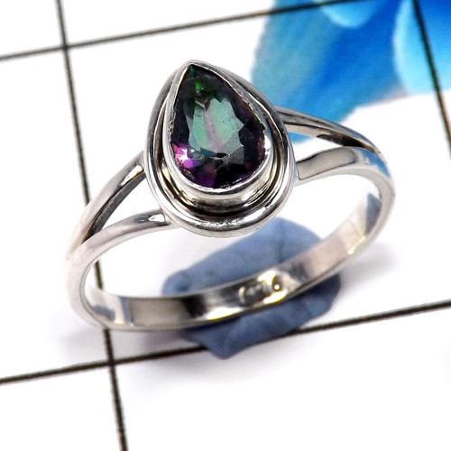 Mystic Quartz K - SSH996-Christmas Special Mystic Quartz Glamorous Elegant Rings 9