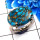 Blue Copper Turquoise A - SSH994-925 Sterling Silver Marvellous Designer Christmas Special