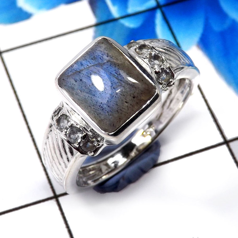 Labradorite Cab E - SSH994-925 Sterling Silver Marvellous Designer Christmas Special Labradorite Cab E - SSH994-925 Sterling Silver Marvellous Designer Christmas Special