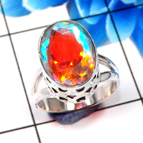 Rainbow Mystic F - SSH994-925 Sterling Silver Marvellous Designer Christmas Special Rainbow Mystic F - SSH994-925 Sterling Silver Marvellous Designer Christmas Special