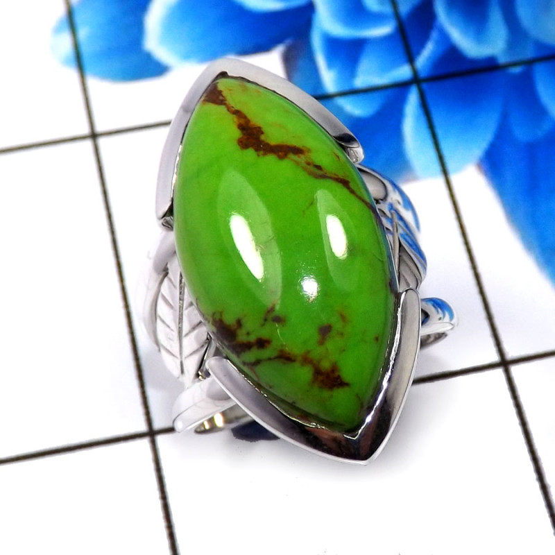Green Turquoise G - SSH994-925 Sterling Silver Marvellous Designer Christmas Special Green Turquoise G - SSH994-925 Sterling Silver Marvellous Designer Christmas Special