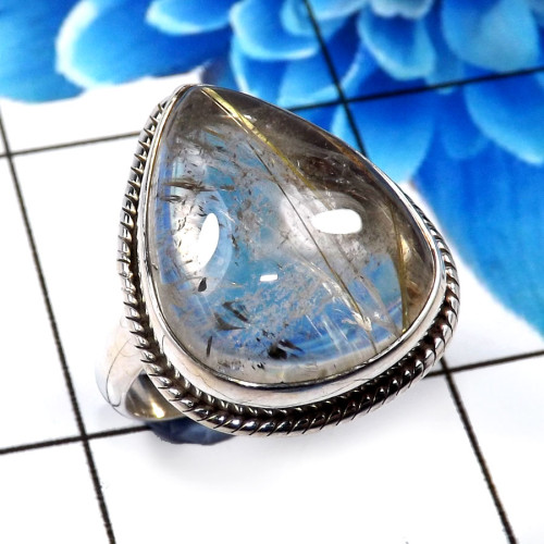 Golden Rutile I - SSH994-925 Sterling Silver Marvellous Designer Christmas Special