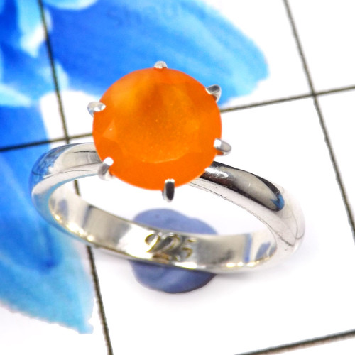 Carnelian Cut A - RBS879-Fabulous Wholesale Handmade Elegant Designer Baby Rings 9 Carnelian Cut A - RBS879-Fabulous Wholesale Handmade Elegant Designer Baby Rings 9