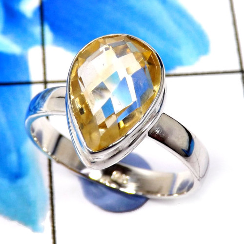 Citrine Cut C - RBS879-Fabulous Wholesale Handmade Elegant Designer Baby Rings 9 Citrine Cut C - RBS879-Fabulous Wholesale Handmade Elegant Designer Baby Rings 9