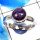 Charoite I - RBS879-Fabulous Wholesale Handmade Elegant Designer Baby Rings 9