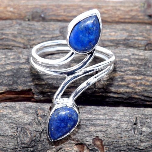 Lapis Lazuli I - RSS876-Charming New Design Wholesale Elegant Rings 925 Sterling