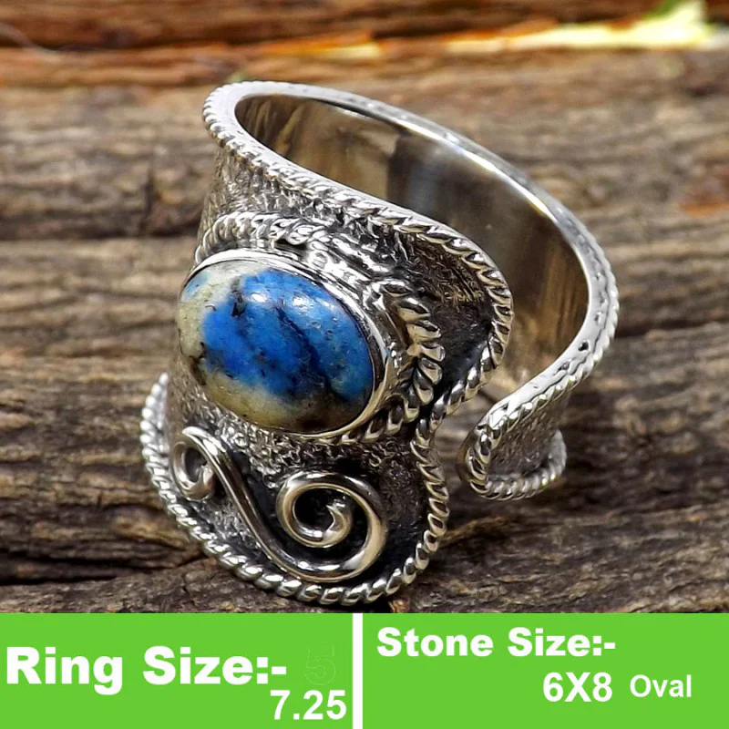 K2 Jasper B - RSS875-Stunning Designs Factory Made Handmade Rings 925 Sterling K2 Jasper B - RSS875-Stunning Designs Factory Made Handmade Rings 925 Sterling