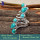 Tibet Turquoise F - RSS869-Amazing New Design Party Look Handmade Rings 925 Sterling