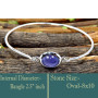 Tanzanite B - SNB999-Openable Beautiful New Preety Designs Handmade Bangles 92