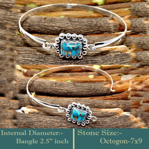 Blue Copper Turquoise A - SNB998-Openable Glorious Handmade Designer Colourful Exclusive B