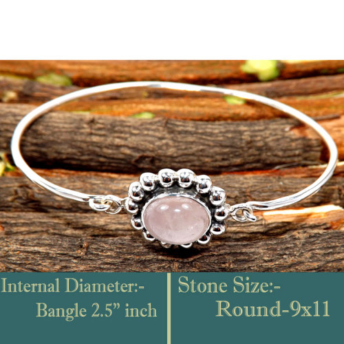 Rose Quartz H - SNB998-Openable Glorious Handmade Designer Colourful Exclusive B