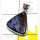 Bolder Opal D - ISP958-Bolder Opal Natural Gemstone Silver Pendant