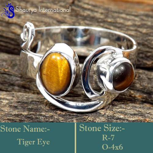 Tiger Eye A - RSS858-925 Sterling Silver Company Wholesale Designer Rings Whol Tiger Eye A - RSS858-925 Sterling Silver Company Wholesale Designer Rings Whol