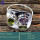 Peridot & Amethyst Cut G - RSS855-Unique Three Stone Handmade Fashionable Rings 925 Sterlin