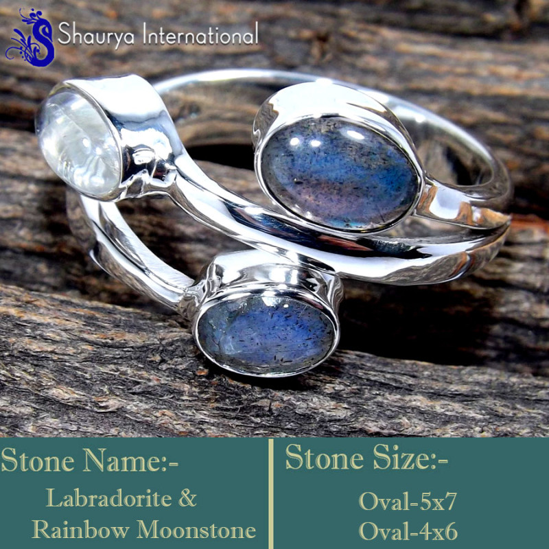 Labradorite Cab G - RSS854-925 Sterling Silver Gorgeous Handmade Wholesale Rings Com Labradorite Cab G - RSS854-925 Sterling Silver Gorgeous Handmade Wholesale Rings Com