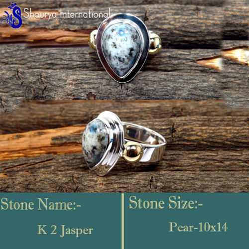 K2 Jasper D - RSS852-Brass With Silver Two Tone Handmade Made Amazing Exclusiv K2 Jasper D - RSS852-Brass With Silver Two Tone Handmade Made Amazing Exclusiv