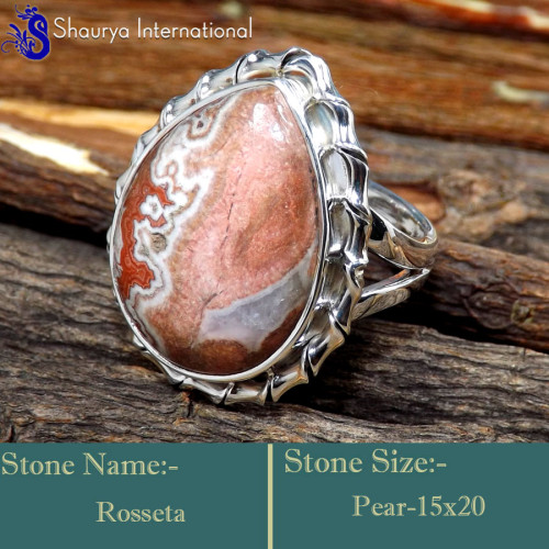 Rosetta N - RSS851-Glorious Cabochon Factory Wholesale Exclusive Rings 925 S