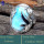 Larimar Cab B - RSS848-Lovely Valentine Special Designer Rings 925 Sterling Silv