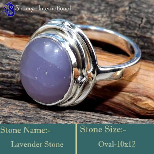 Lavender - RSS846-Valentine's Offer Beautiful Handmade Designer Rings 925 S