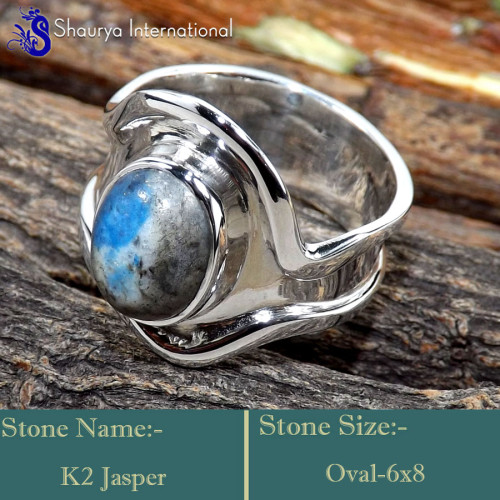 K2 Jasper A - RSS844-Charming Colourful Design Valentine's Gift Rings 925 Ster K2 Jasper A - RSS844-Charming Colourful Design Valentine's Gift Rings 925 Ster